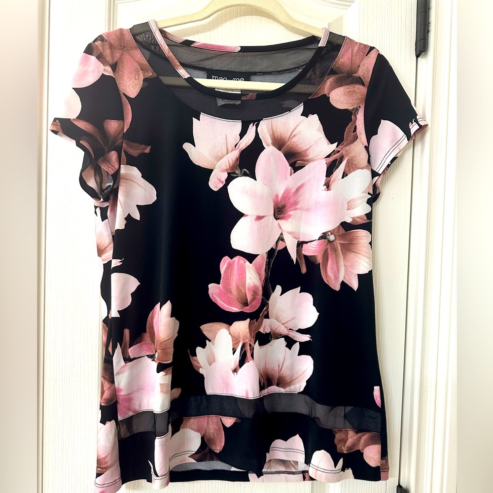 Floral top - Mac and me - Medium